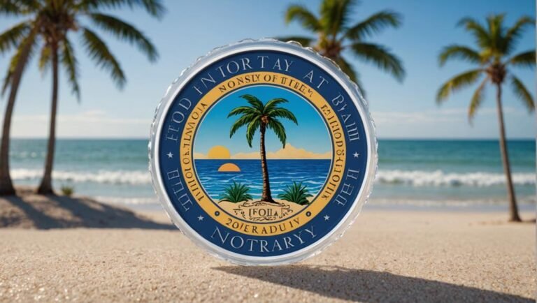 florida notaries use seals